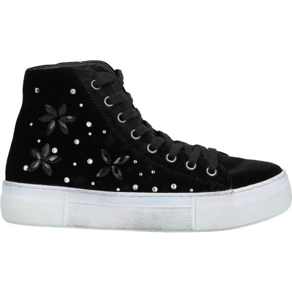 sneakers alte Onako nero tinta unita