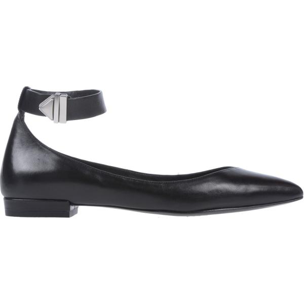 Ballerine a punta tinta unita Stella Luna nero tinta unita