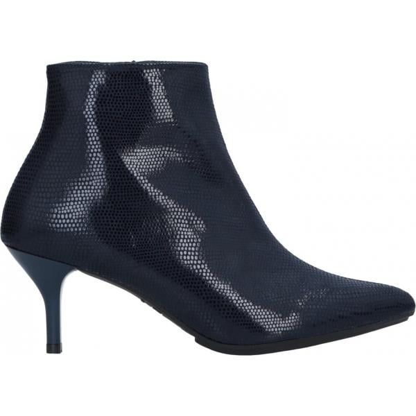 Stivaletti con tacco spillo e zip a punta tinta unita Cuplé tinta unita