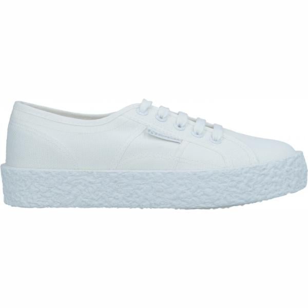 Sneakers tennis Superga bianco tinta unita