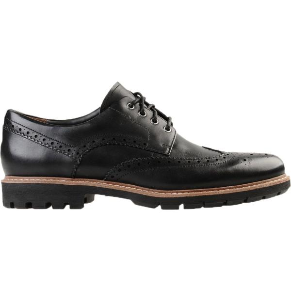 scarpe stringate Clarks nero tinta unita