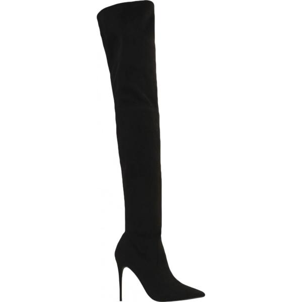 stivali sopra il ginocchio Steve Madden bianco tinta unita
