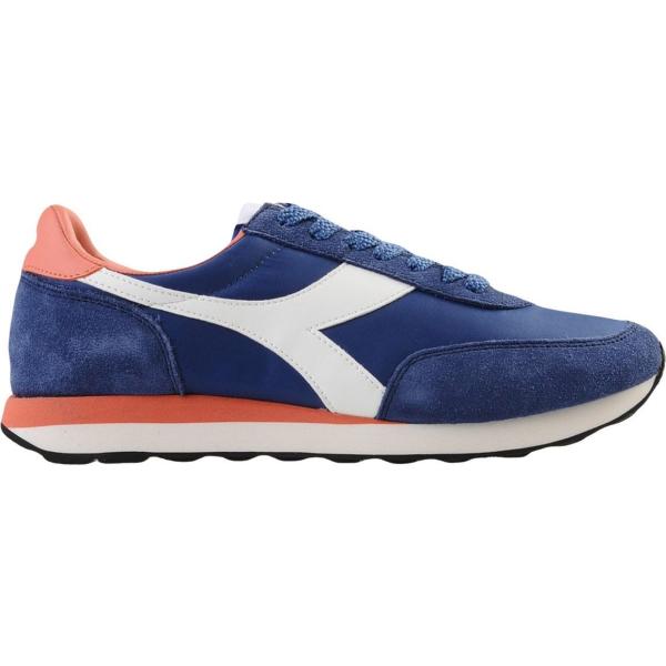 sneakers Diadora Heritage blu tinta unita