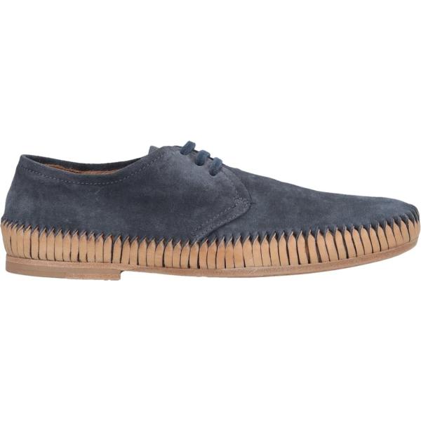 scarpe stringate Officine Creative Italia blu tinta unita