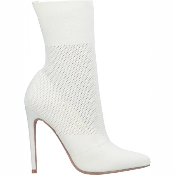 stivaletti Steve Madden bianco tinta unita