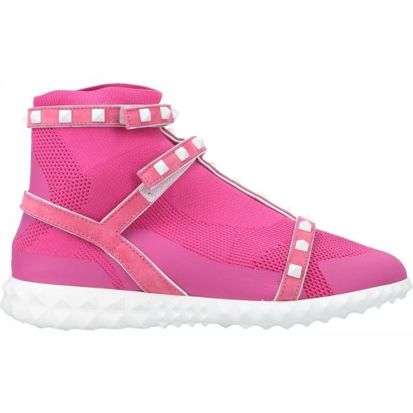 sneakers Valentino Garavani rosa tinta unita