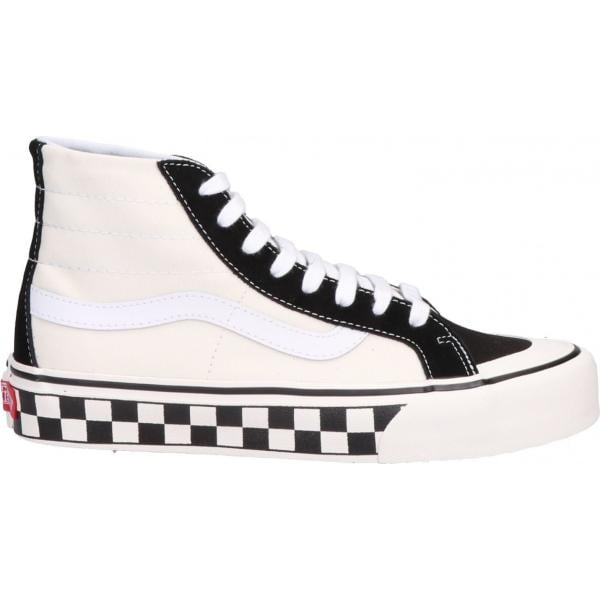 Sneakers tennis fantasia effetto scamosciato senza tacco con punta tonda Vans multicolore