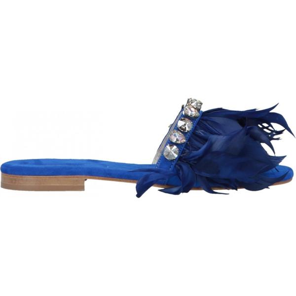 sandali EMANUELA CARUSO Capri blu tinta unita