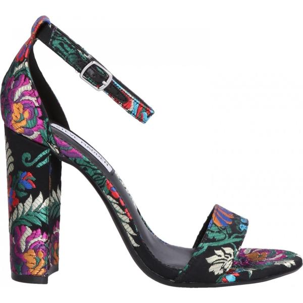 sandali con tacco Steve Madden nero a fiori