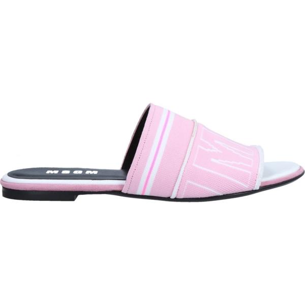 sandali Msgm rosa tinta unita