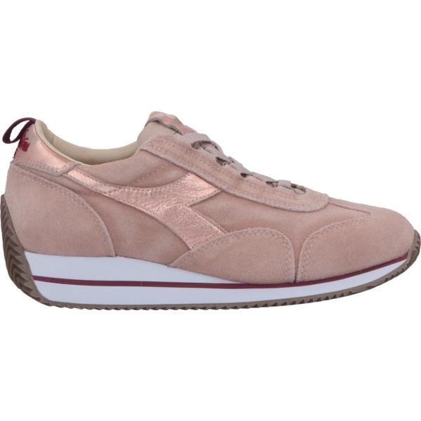 sneakers Diadora Heritage marrone tinta unita