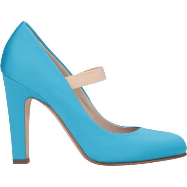 décolleté Twinset blu tinta unita