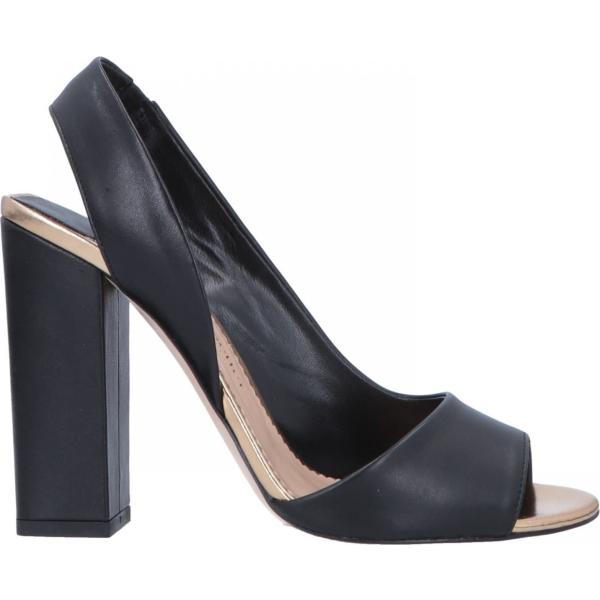 Sandali con tacco squadrato e punta tonda tinta unita The Seller tinta unita