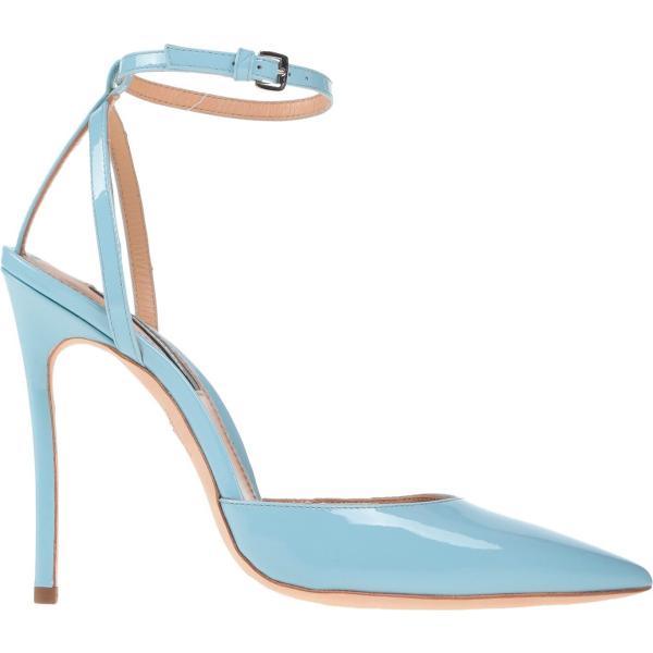 décolleté Dsquared2 blu tinta unita