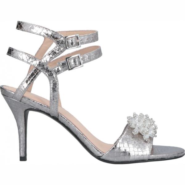 sandali gioiello What For grigio animalier