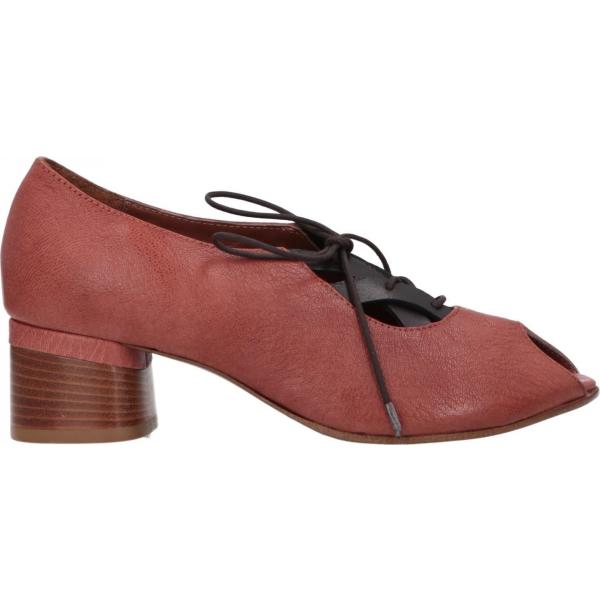 Scarpe stringate stringate con tacco squadrato open toe tinta unita Lilimill tinta unita