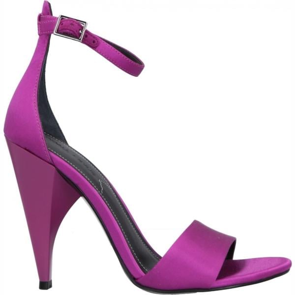 sandali col tacco Kendall + Kylie rosso tinta unita