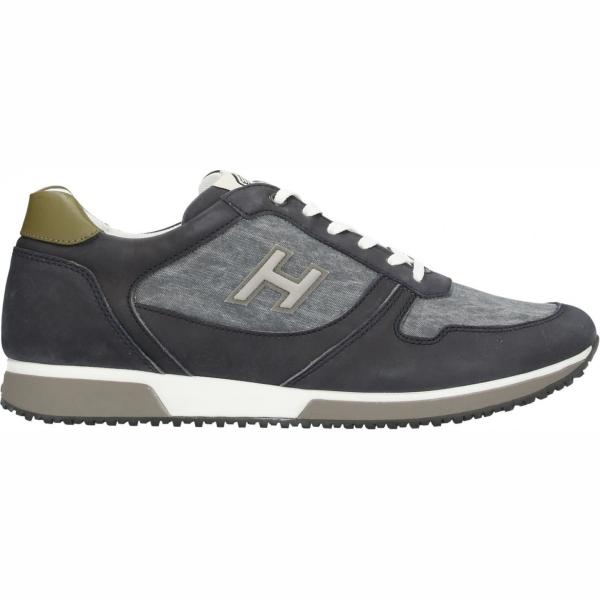 sneakers Hogan grigio tinta unita