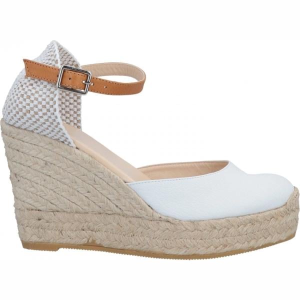 Espadrillas con zeppe e punta tonda tinta unita Ras tinta unita