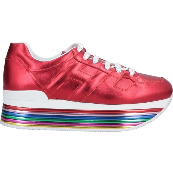 sneakers Hogan rosso tinta unita