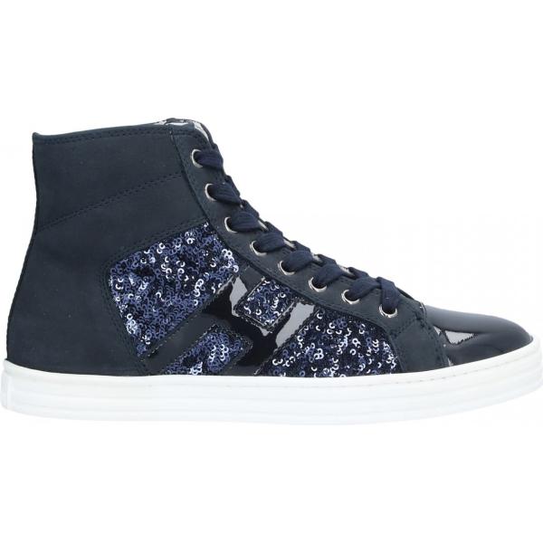 sneakers alte Hogan Rebel nero