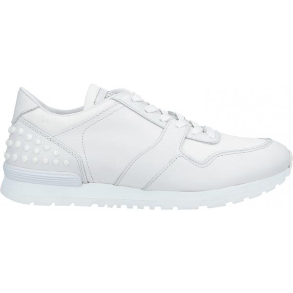sneakers Tods bianco tinta unita