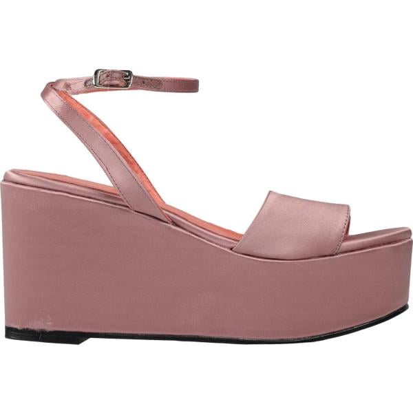 sandali col tacco Bagatt viola tinta unita