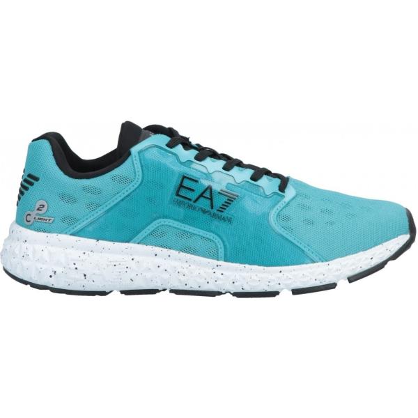 sneakers Ea7 blu tinta unita