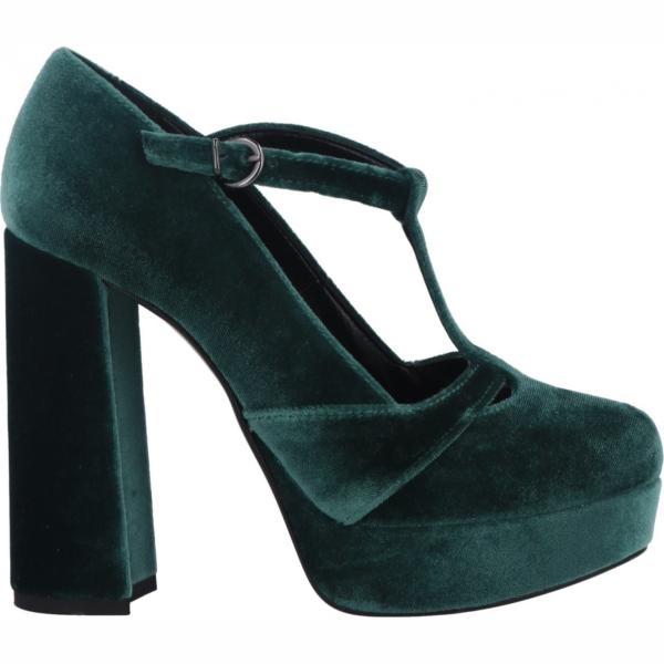 décolleté Stellaberg verde tinta unita