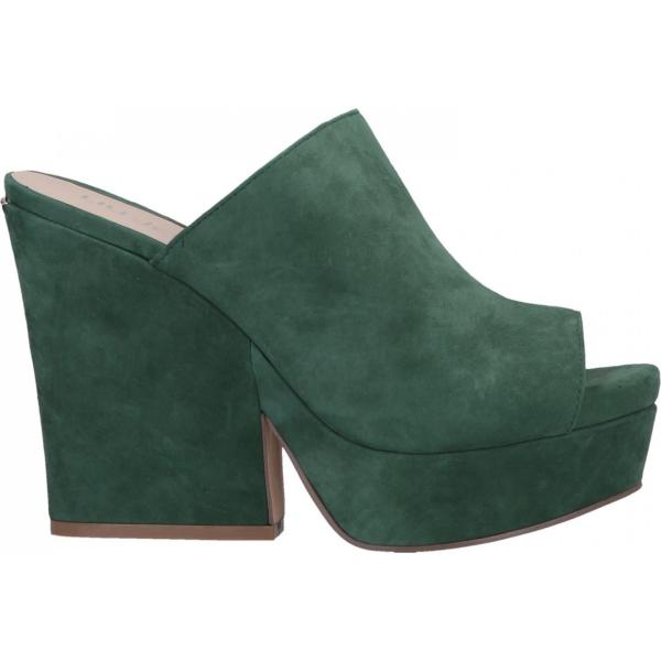 Sandali pelle effetto scamosciato con tacco squadrato e punta tonda tinta unita Liu •Jo tinta unita