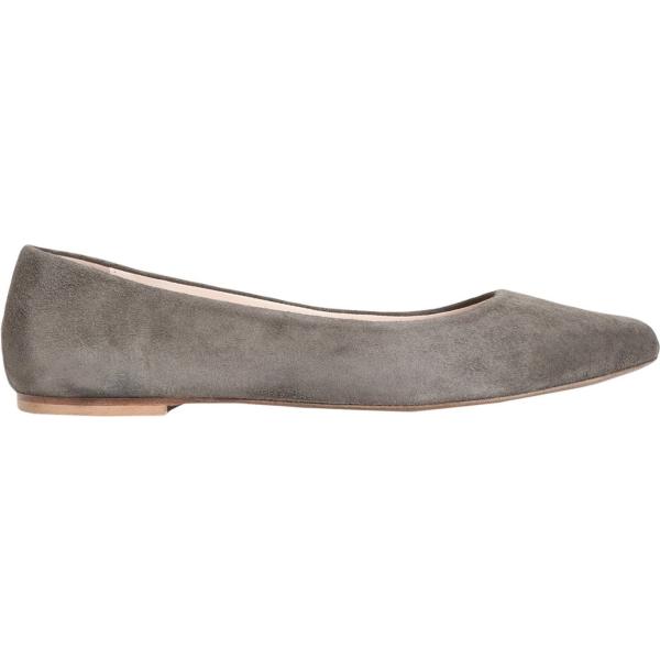 Ballerine effetto scamosciato a punta in pelle 8 by YOOX