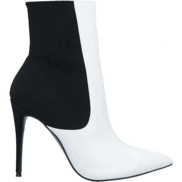 Stivaletti fantasia a punta Steve Madden bianco