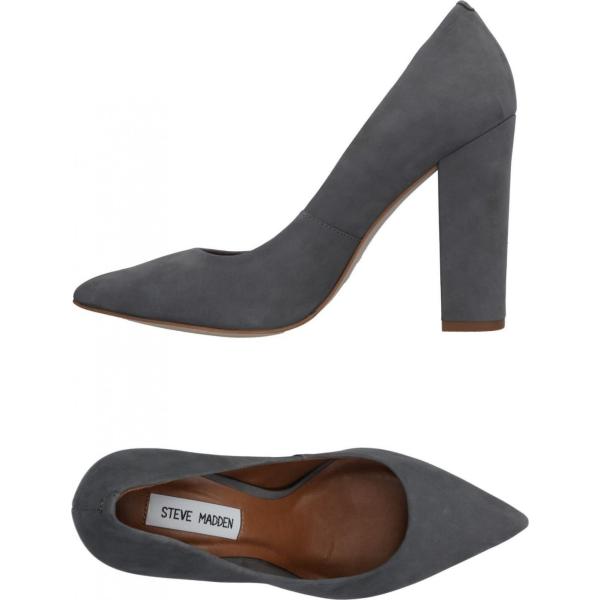 décolleté Steve Madden grigio tinta unita