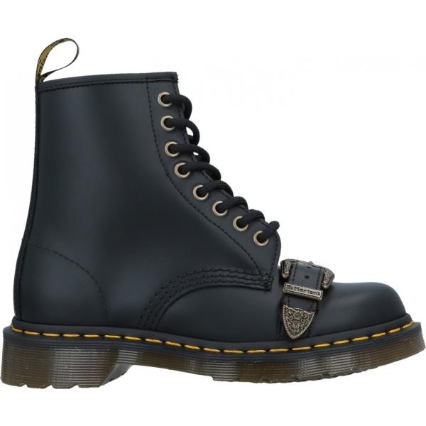 stivaletti Dr. Martens nero tinta unita