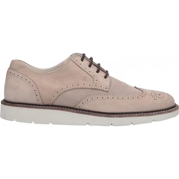 scarpe stringate Hogan viola tinta unita