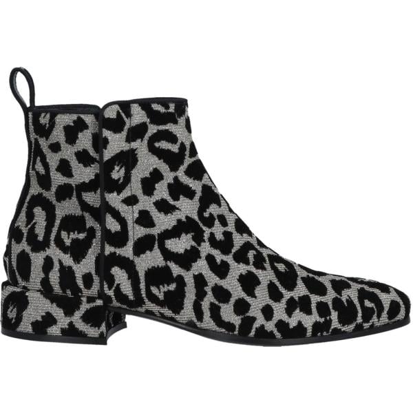 stivaletti Dolce&Gabbana nero animalier