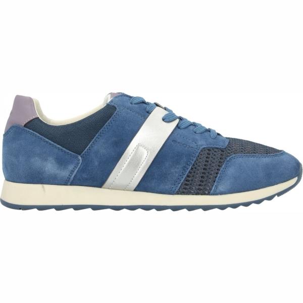 sneakers Geox blu tinta unita