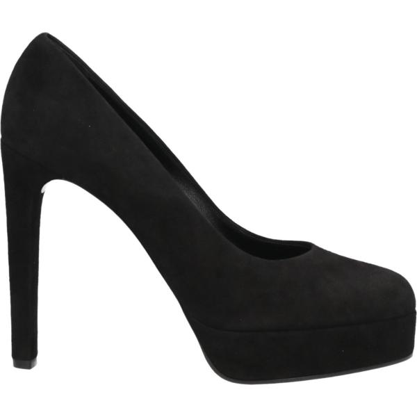 décolleté Casadei nero tinta unita