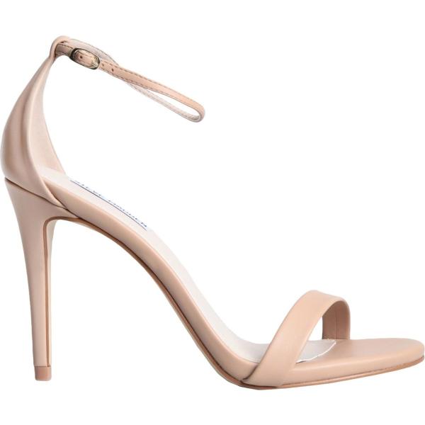 sandali col tacco Steve Madden bianco tinta unita