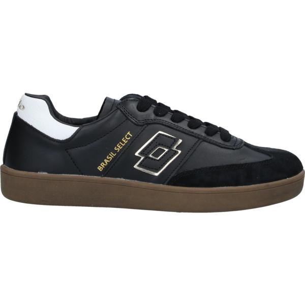sneakers Lotto Leggenda nero tinta unita