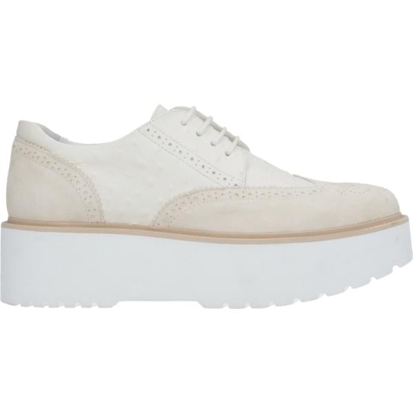 scarpe stringate Hogan bianco tinta unita
