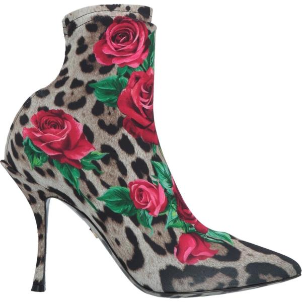 stivaletti Dolce&Gabbana multicolore animalier