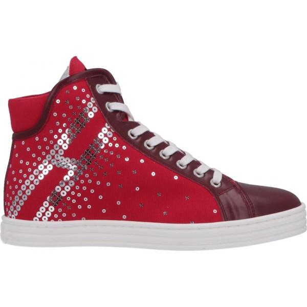 sneakers alte Hogan Rebel rosso