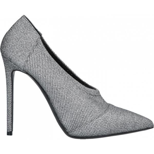 décolleté Grey Mer grigio tinta unita