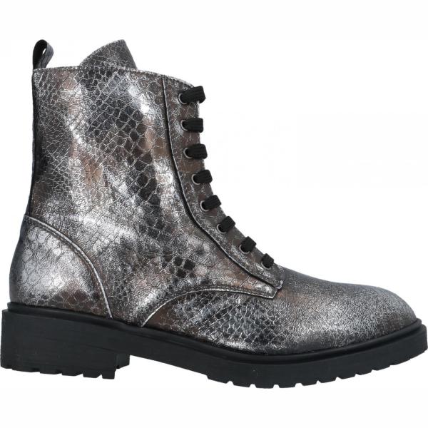 stivaletti Fornarina grigio animalier
