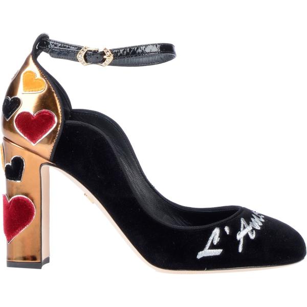 décolleté Dolce&Gabbana nero serpente