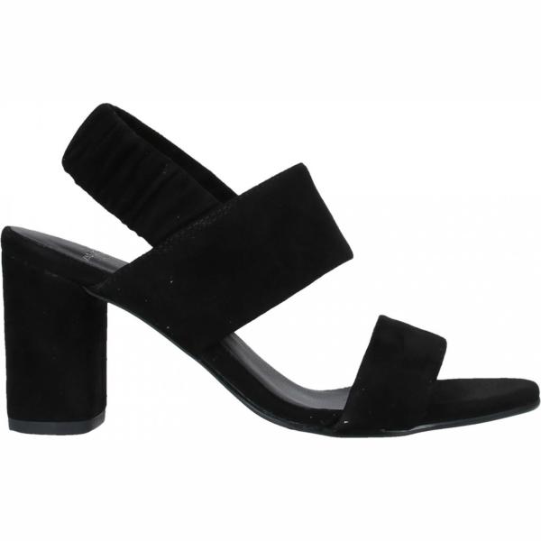 Sandali pelle effetto scamosciato con tacco geometrico e punta tonda tinta unita Vagabond Shoemakers tinta unita