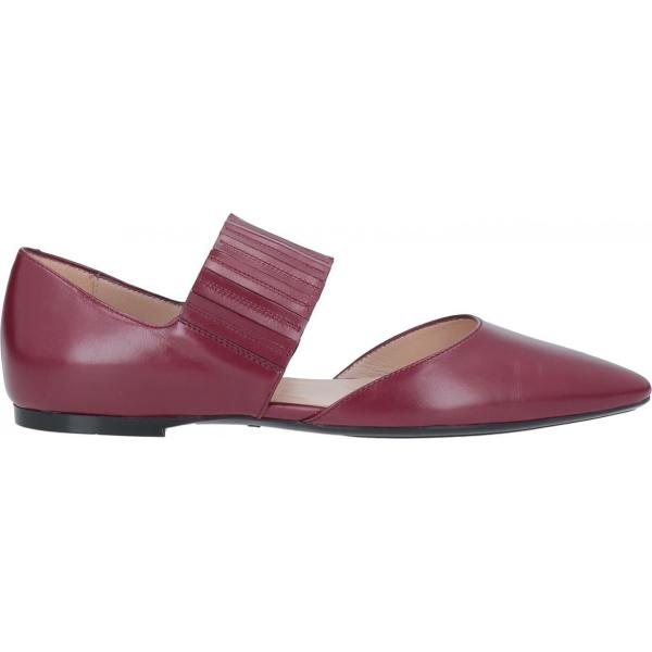 Ballerine da donna in bianco neve senza tacco a punta in pelle Tod's Tod's