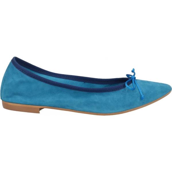ballerine Divine Follie blu tinta unita