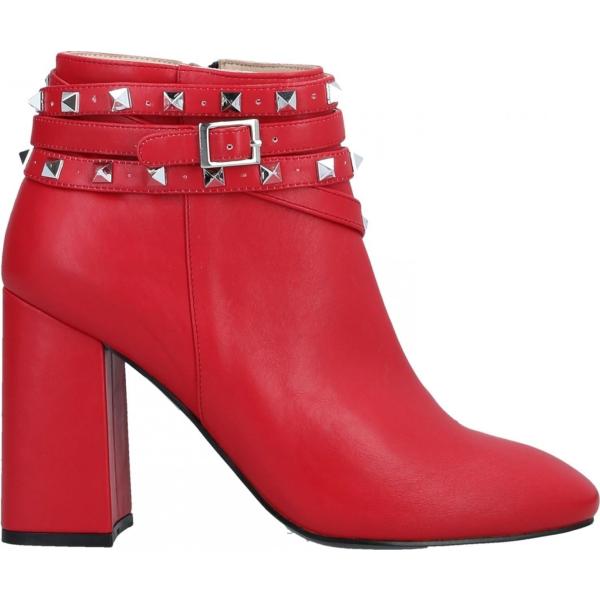 stivaletti My Twin Twinset rosso tinta unita